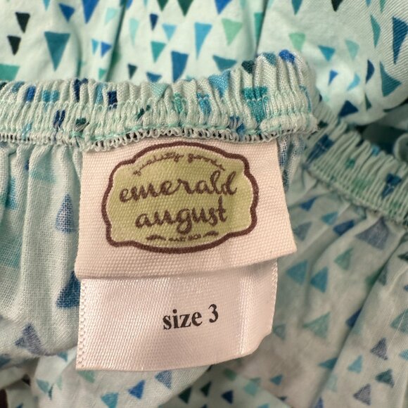 Emerald August Girls Halter Sundress, size 3T - Picture 3 of 7